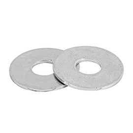 Fiero ARA-1/4A, Blíster con 30 arandelas planas de 1/4" de acero con recubrimiento galvanizado