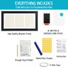 Seencool Paw Print Frame Kit, Dog Paw Print Kit with