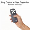 Comfort Zone 36-Inch Oscillating Tower Fan with Remote Control –