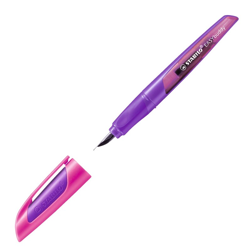 Ergonomic School Fountain Pen - STABILO EASYbuddy - Left Handed