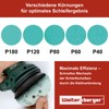 Woltersberger Sanding Discs, Diameter 125 mm, green