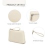 Bolsa de nailon para maquillaje, bolsa impermeable con bolsillo con