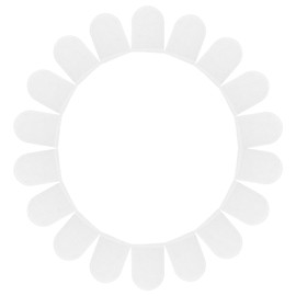 VICASKY 120pcs Reusable Cotton Rounds for Makeup Removal Shaped Pocket Design Soft Exfoliating Pads for Gentle Skin Care Versatile Cotton Rounds for Face Oral Cleaning