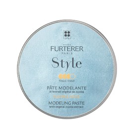 Rene Furterer Pasta de modelado de estilo esculpe, texturiza y estiliza el cabello para una sujeción flexible utilizando extracto de jojoba vegetal, para todo tipo de cabello, sin silicona, vegano, 2.5 onzas líquidas