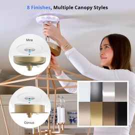 SkyX SkyPlug Smart Plug & Play Lighting Base - Corvus-Matte White Finish