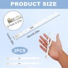 Pack of 4 LED Light Strips for Rongsheng/Hisense Refrigerator, Light