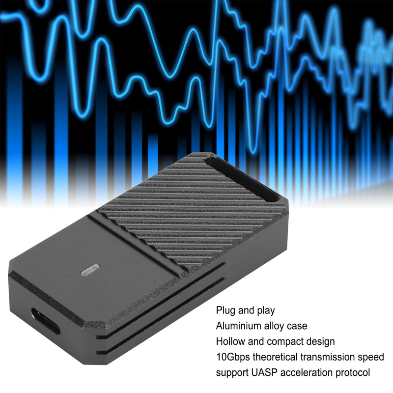 M.2 NVMe SSD Enclosure 10Gbps USB 3.2 GEN2 Output UASP