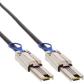 InLine® 27623B Connection Cable Mini SAS 26-Pin SFF-8088 1 m