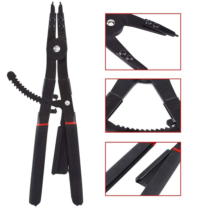 Snap Pliers, Universal Circlip Snap Pliers Tool Set, Retaining With