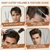 4-Pack Volumizing Comb, Hair Root Lifter Comb for Fluffy Styling,