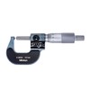 Mitutoyo 295-215 Spherical Face Micrometer, Mechanical Counter Model, Ratchet Stop,