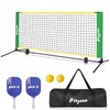 FITYCSW 6FT Small Mini Pickleball Net Set Portable Outdoor Driveway