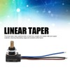Linear Taper Adjustable Resistor IP65 Waterproof 0.25W Rated Power 320°