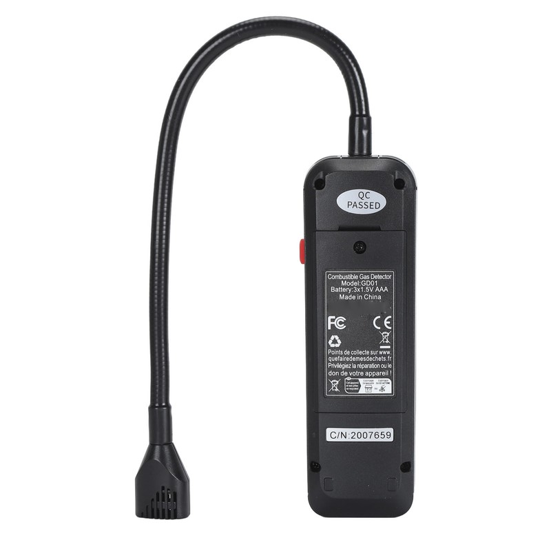 Gas Monitor Meter High Accuracy Multifunctional ABS Portable Gas Leak