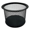 Porta Lapices Nextep Chico Malla Metalica 9x6cm Negro