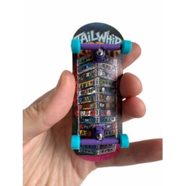 TAILWHIP Fingerboard pro Wood 32/34 mm pro Truck Lock Nuts, Bearing Wheel (Song 34 mm)