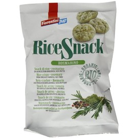 Fiorentini Organic Rice Snack with Rosemary 40 g (Pack of 14)