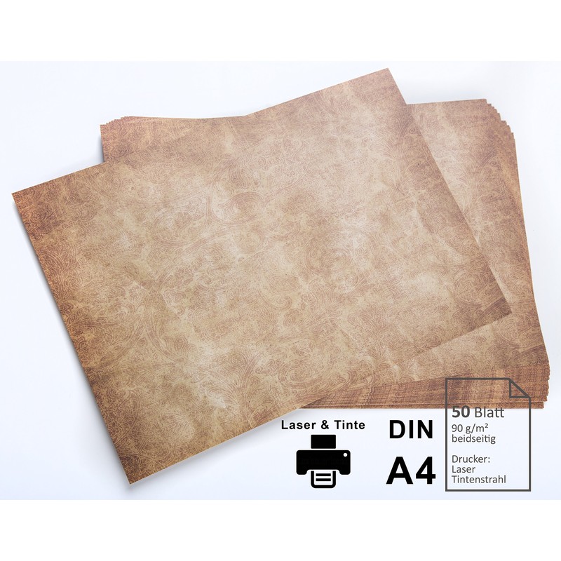 Letter Paper in Old Vintage Style as a Set -