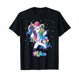 MIKU Unicorn Gifts For Girls Birthday Gifts For Women T-Shirt