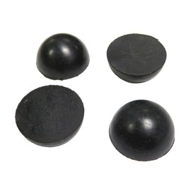 WW-THI-304AN Wide Work Vibration and Soundproofing Hemispherical Insulator, Non-Resilient Rubber, Pack of 4, 1.2 inches (30 mm) Diameter x 0.6 inch (15 mm) Thickness Hemispherical