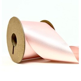 1001 70mm 70 Pale Pink Berisfords NewLife Satin Ribbon 100% Recycled 20m Reel