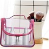 FOMIYES Portable Makeup Bag Handheld Travel Toiletry Organizer for Women