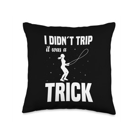 Jump Rope Athlete Weighted jump Rope Skipping Rope Throw Pillow