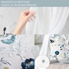 Tititex No Hooks Snap in Liner Rustic Blue White Floral