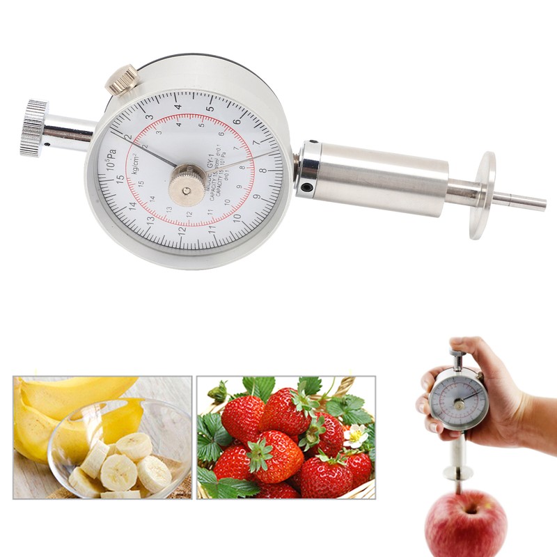 GY‑1 Pointer Fruit Hardness Tester Portable Fruit Firmness Penetrometer Sclerometer