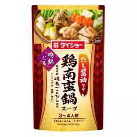 Daisho Torinanban Shoyu Nabe Japanese Sumo Soup Base Hotpot Ramen ダイショー 鶏南蛮鍋スープ