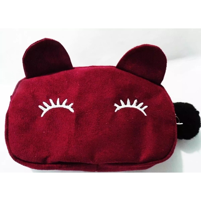 Opcional Docena Bolso Cosmetiquera De Gato Envio Gratis Varios Colores