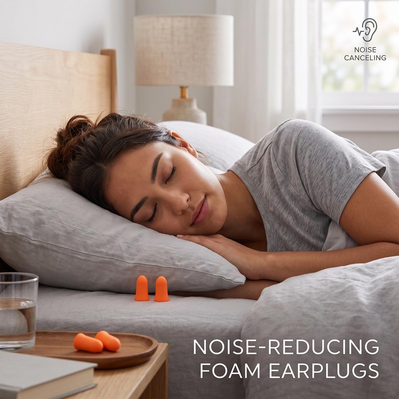 Cwmniily 20 Pairs Ultra Soft Foam Ear Plugs, 38dB Noise