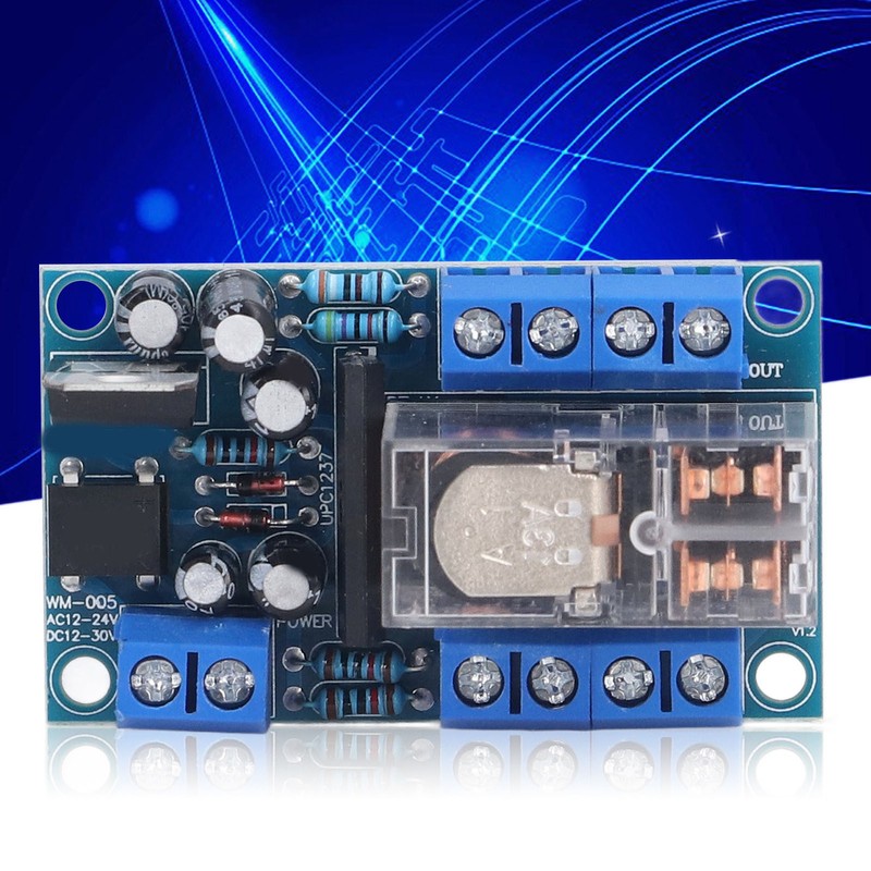 Speaker Protection Board Delay DIY Audio System 2.0 Channel UPC1237