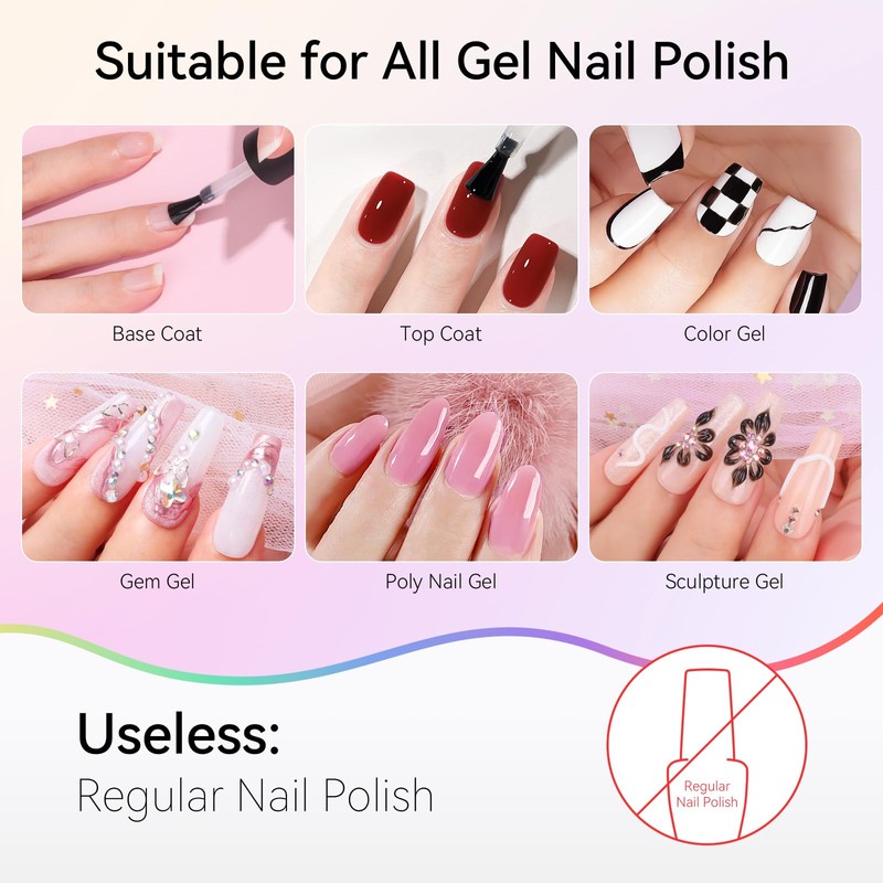Makartt UV Gel Lamp, 36W LED Nail Light for Gel