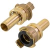 Poppstar Brass Suction and High Pressure Coupling (System Geka Coupling