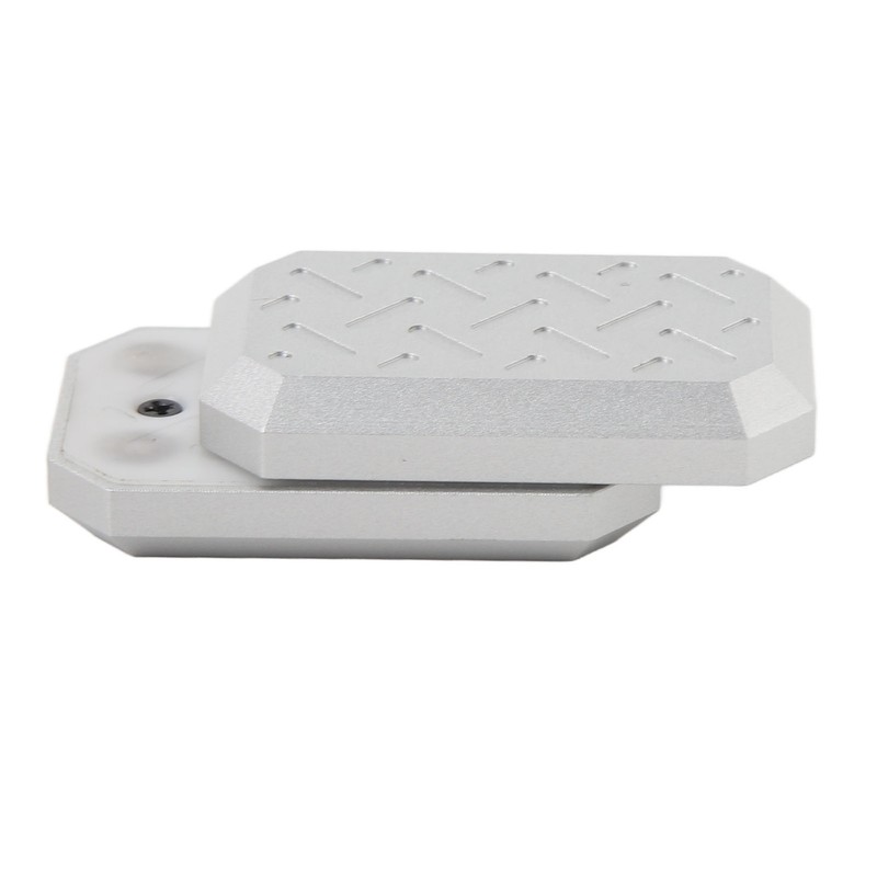 Push Slider Card Toy Textured Pattern Anxiety Relief Aluminum Alloy