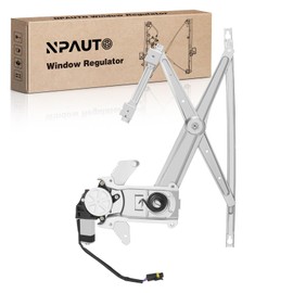NPAUTO Front Driver Side Power Window Regulator with Motor Replacement for 94-02 Dodge Ram 1500 2500 3500 Pickup 1994 1995 1996 1997 1998 1999 2000 2001 2002, Left, 741-753