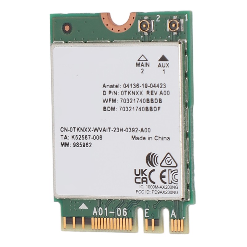 1650X AX200 Network Card Wifi6 5G Dual Band BT5.2 High