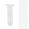 Micvtve 500Pcs 2Ml -Centrifuge Tube Test Tube Vial Clear Plastic