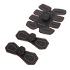 Abdominal Muscle Trainer 10 Modes PU Leather USB Rechargeable Micro