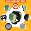 derYEP Dog Earmuffs GEN2 for Hearing Protection 30dB NRR Ear