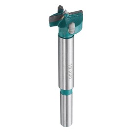 QUARKZMAN Forstner Drill Bit 3/4 Inch (19 mm) Tungsten Carbide Wood Drill Bit Hole Opener Cutter for Hinge Drilling Woodworking Green