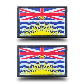 2 Pieces Alberta Patch Embroidered Patch for Clothes Backpack Hats Jackets Vest