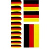 HAAC Nail Stickers Nail Skin Sticker Set in Germany Colours