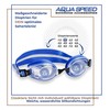 Aqua Speed® Lumina Swimming goggle (optical lenses to correct short-sightedness;