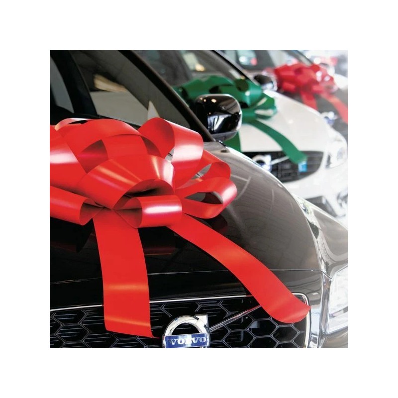 CarBowz Magnetic Car Bow Large 4ft Black Color