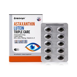 Enget Origin Eye Health Aszantine Lutein Triple Care 3 Astaxanthin Haematococcus Omega 3 Ingredients / 엔젯오리진 눈건강 아스잔틴 루테인 트리플케어 3개 아스타잔틴 헤마토코쿠스 오메가3성분