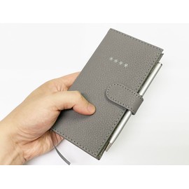 Passwortbuch – A-Z Registerkarte Notizbuch für Internet-Login-Informationen. Schlankes, weiches Ledergefühl, 16 x 8,5 cm, Tagebuch mit Stift