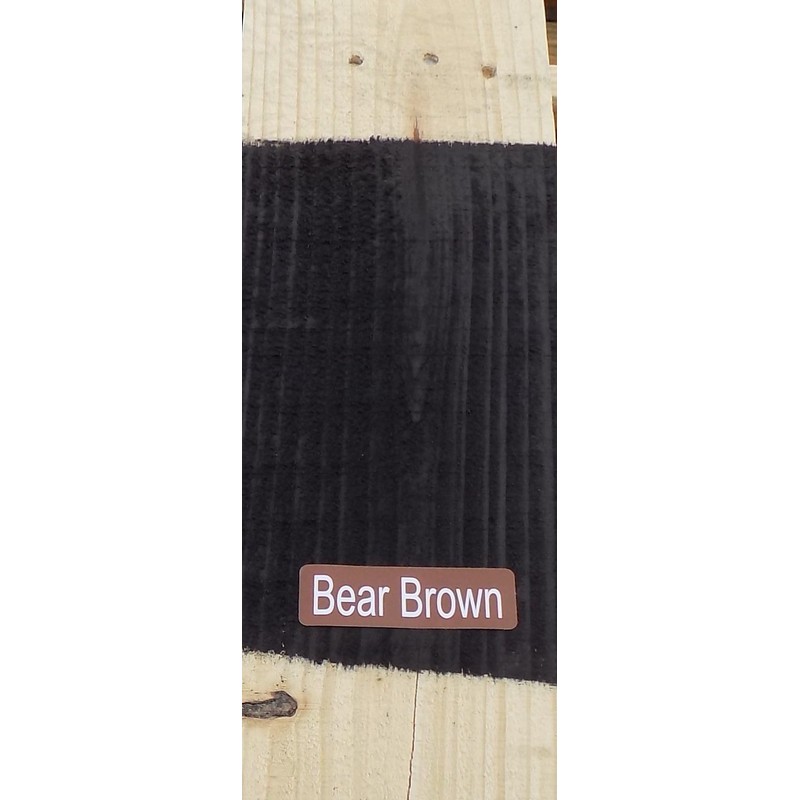 Tricopolymer Fence-Seal Bear Brown solid color