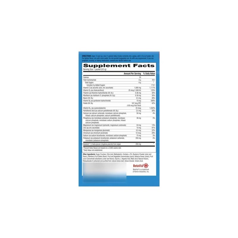 Emergen Immune Vitamina 1000mg Saúco Sobres